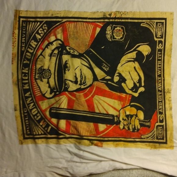 Obey men's Large white s/s t-shirt - Picture 2 of 6